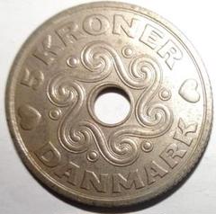 デンマーク硬貨【2クローネ(1992年)20枚】約24mm デンマーク 2クローネ 1992年 硬貨 外国硬貨 古銭 まとめ - メルカリ