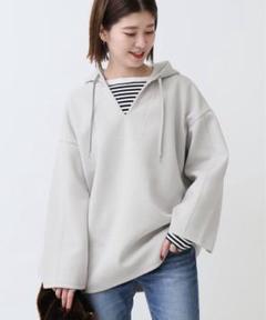 【完売品】SS24Spick &spanフーディーニットプルオーバー Spick & Span（スピックアンドスパン）の「ロングリブプル