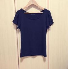 【新品】しまむら 袖フリルTシャツ