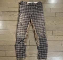 乗馬キュロット レディース M ブラウンチェック サイズ38 KYRON