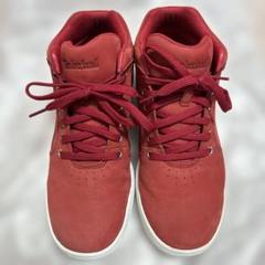 （おにおーん）Timberland 赤 スエード ワークブーツ ティンバーランド Timberland ブーツ トレッキングシューズ