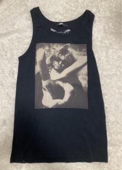 ★値下げ中★ヒステリックグラマー　ラメ加工　タンクトップ　グレー　シルバー SKUL WOMAN タンクトップ（タンクトップ）｜HYSTERIC GLAMOUR