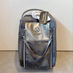 新品 ★ MARK&LONA グレー シューズケース バッグ マーク&ロナ 靴