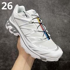 Salomon XT-6 Gore-Tex ホワイトシルバー 26cm