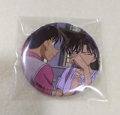 名探偵コナン 日テレ屋 缶バッジ 工藤新一＆毛利蘭