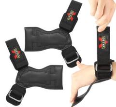 【新品】超強力グリップ 筋トレ用リストバンド パワーグリップ