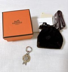 エルメス HERMES ツイリーリング フロット シルバーゴールド