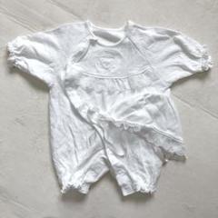 ベビードレス 50-60cm 3-6kg 新生児 退院 お宮参り テディベア