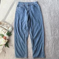 美品(XL)ストレッチデニムパンツ/ジーンズ/ジーパン/大きい/オーバーサイズ