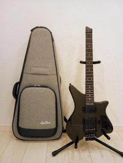 島村楽器 LaidBack LEG-HL ヘッドレスギター LaidBack LEG-HL Gun Metallic Black エレキギター ヘッドレス
