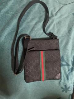 GUCCI GGパターン サコッシュバッグ Gucci GGパターン サコッシュ ブラック 破格 - メルカリ