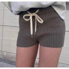 【JUEMI】ニットショートパンツ