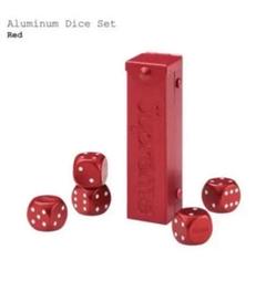 2011 Supreme Dice Set シュプリーム ダイス サイコロ 赤 Supreme Dice Set with debossed logo on case Red Aluminum