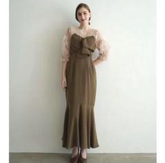 【新品未使用】Acka. sheer puff dress sheer puff dress – Acka online store