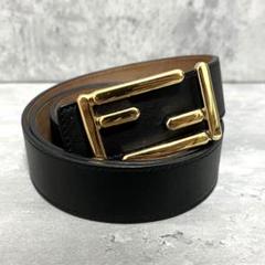 FENDI　フェンディ　レオパード柄　レザー　ベルト　表記サイズ42　レディース 楽天市場】FENDI フェンディ FF Logo Belt ベルト FF柄 FF