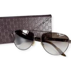 【極美品】GUCCI グッチ　シェリーライン　ティアドロップ　アビエーター　GG