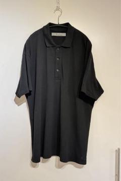 24SS y's for men オーバーサイズ　ブラック ポロシャツ 24SS y's for men オーバーサイズ ブラック ポロシャツ - メルカリ