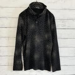 FT Collection カットソー 長袖 柄 黒白 M相当 体型カバー