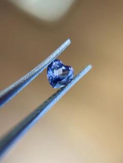 0.272ct パープル スピネル ルース ハートシェイプ