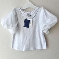 【新品　未使用】100 アナスイミニ　完売商品　シフォン袖　ネックレス風Tシャツ