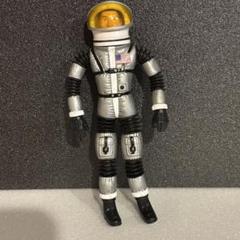 メジャーマットメイソン　フィギュア　スペースマン　ゴム人形　宇宙飛行士　シルバー メジャーマットメイソン フィギュア スペースマン ゴム人形 宇宙
