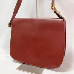 Cartier カルティエ マストライン ショルダーバッグ ボルドー レザー