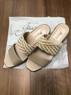 ガイモ gaimo ラフィアコンビサンダル  size37のサムネイル