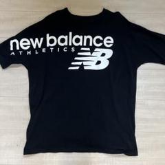 new balance アスレチック Tシャツ 黒
