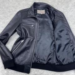 美品✨アヴィレックス ライダースジャケット 高級羊革 ビンテージ加工 ブラック WEB&DEPOT限定】シープ シングルライダース/SHEEP SINGLE RIDERS
