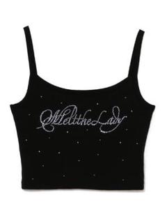 melt the lady logo gradation camisole