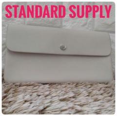 (現行品)　スタンダードサプライ　パル　ロングフラップウォレット　明灰色　日本製 STANDARD SUPPLY｜ロングフラップウォレット 