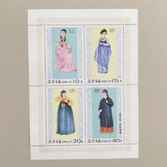 3217 外国切手 タイ 1987年 観光年 民族衣装 行事 4種完 東ドイツ 1977年ドイツの民族衣装5種 - 日本切手・外国切手の