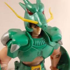 1986年 聖闘士星矢 聖闘士聖衣 大系 ドラゴン紫龍 美品 欠品あり NO.8のサムネイル
