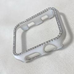 Apple Watch1/2/3 保護ケース 42mm カバー ラインストーン