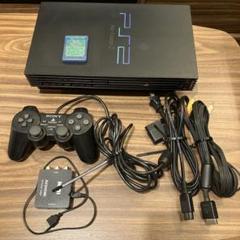 PS2本体セット SCPH-50000 ミッドナイトブラック？