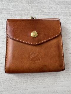 【新品未使用】 IL BISONTE 二つ折り財布　三つ折り財布　　ヤケヌメ IL BISONTE - トリフォルドウォレット/三つ折り財布/ヤケヌメ
