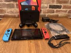 Nintendo Switch 有機ELモデル ネオンブルー・レッド　良品！