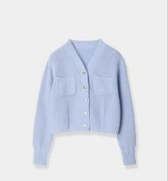 Laubeblancローブブランカーディガン　プルオーバー Basket Knit Cardigan – L'AUBE BLANC