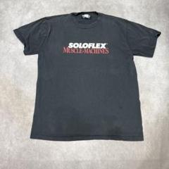 90s SOLOFLEX フロントプリントTシャツ USA製 XL