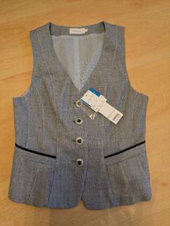 事務服　グレー ベスト　新品未使用　enjoy