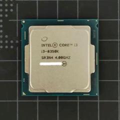Intel Core i3-8350K 動作確認済み