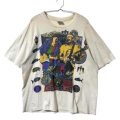 90s USA製 ボブ・ディラン サンタナ ヴィンテージTシャツ バンドTシャツ