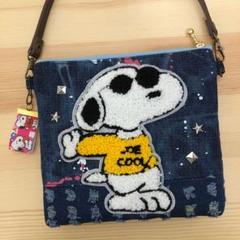 ☆ハンドメイド スヌーピー 持ち手付きポーチ☆