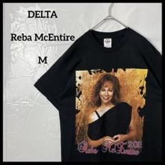 ミュージックtシャツ　デルタ　リーバマッキンタイア　黒ブラック　ヴィンテージ　M