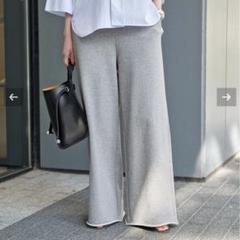 スピックアンドスパン ◆ スウェットルーズパンツ 38 ブラック　黒 追加》スウェットルーズパンツ（スウェットパンツ）｜Spick and
