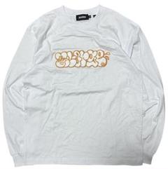 XLARGE ホワイト 長袖カットソー ロンT