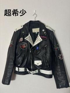 希少激レア★Tripp nyc★ゼブラ柄 ダブルライダースジャケット S パンク 希少激レア☆Tripp nyc☆ゼブラ柄 ダブルライダースジャケット