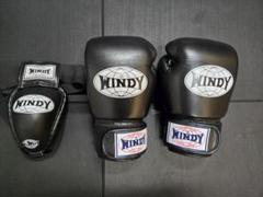 WINDY ボクシンググローブ 10 oz ブラック　ファールカップ Lサイズ WINDY ボクシンググローブ 10 oz ブラック ファールカップ L