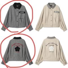 MARY QUANT ラウンドロゴクロップド ブルゾン ジャケット - メルカリ