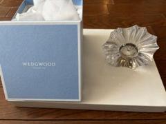 お値下げ中⭐︎WEDGWOOD ウェッジウッド クリスタルガラス　置時計